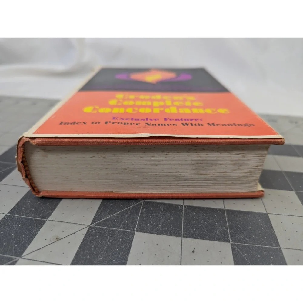 Crudens Complete Concordance‎ Old New Testaments Zondervan 1974